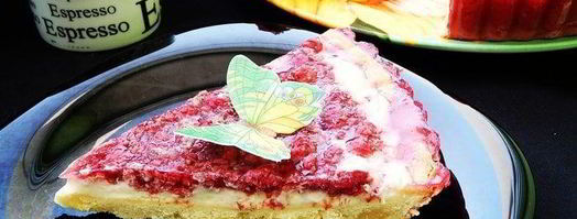 тарт с заварным кремом и малиновым желе. Шаг 13