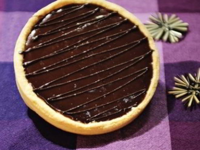 Рецепт тарта сникерс