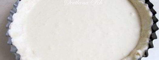 тарт со сливами и марципановой заливкой. Шаг 6