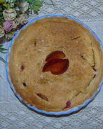 Тарт со сливой