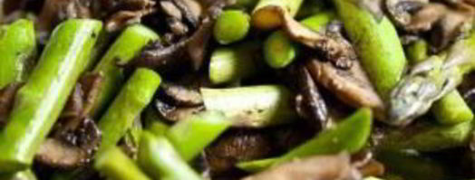 тарт со спаржей, грибами и сыром. Шаг 4