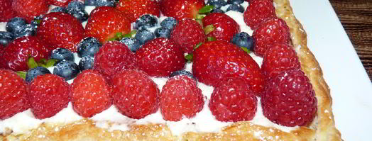 тарт со свежими ягодами. Шаг 4