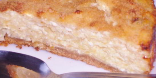 Тарт суфле с яблоками