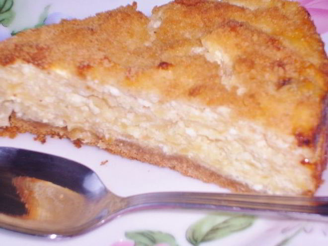 Рецепт тарта суфле с яблоками