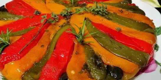 Тарт татен с перцами