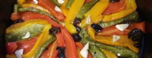 тарт татен с перцами. Шаг 2