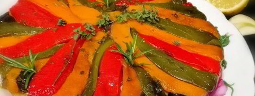 тарт татен с перцами. Шаг 4