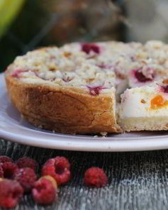 Тарт творожно-абрикосовый