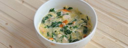 тарты с копченой курицей и шпинатом. Шаг 12