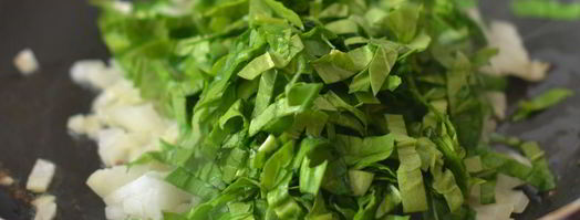 тарты с копченой курицей и шпинатом. Шаг 3