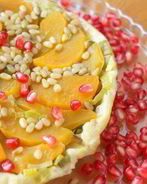 Тыквенный тарт татен