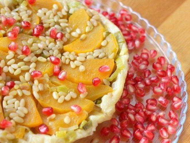 Рецепт тыквенного тарта татен