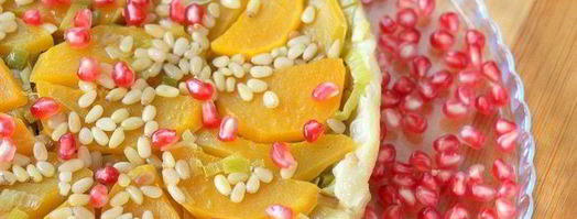 тыквенный тарт татен. Шаг 8