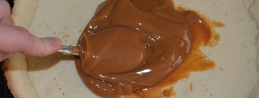 яблочный тарт ириска. Шаг 11