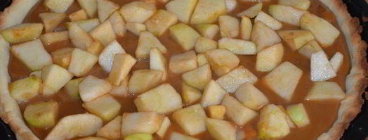 яблочный тарт ириска. Шаг 12