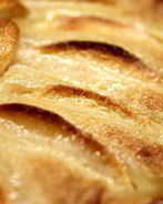 Яблочный тарт с карамельным кремом