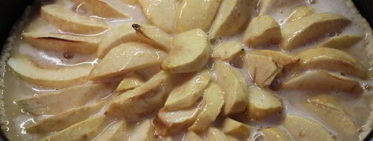 яблочный тарт с карамельным кремом. Шаг 9