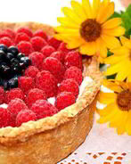 Ягодная тартинка