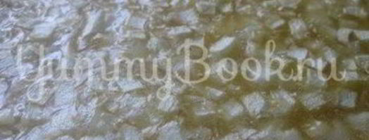 заливной яблочный тарт с вином. Шаг 9