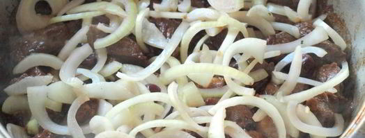 телятина маринованная в вишневом вине. Шаг 4