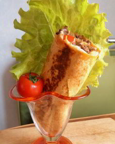 Тортилья с грибами