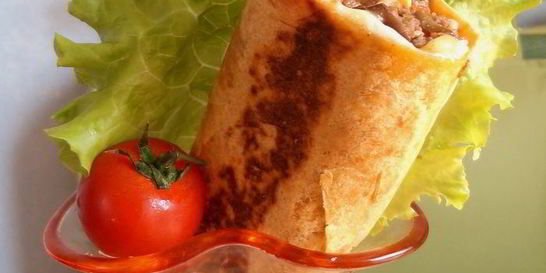 Тортилья с грибами