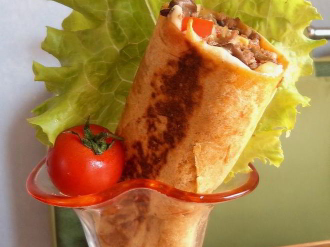 Рецепт тортильи с грибами