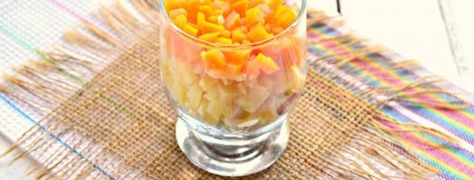 веррины с сельдью и гранатом. Шаг 2