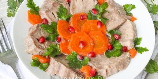 Язык в желе