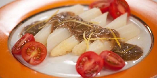 Закуска из спаржи