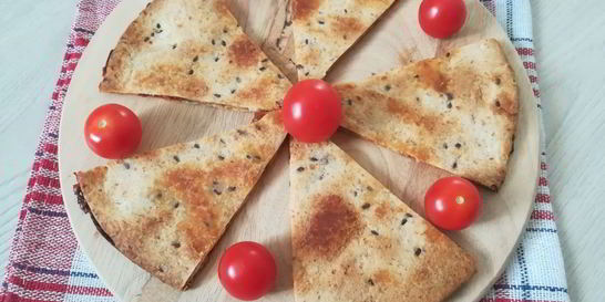 Закуска из тортильи