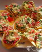 Закуска на чипсах