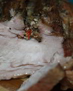 Запеченный свиной окорок Бутербродный