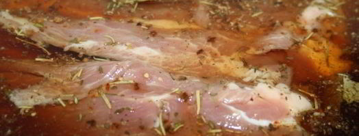 запеченный свиной окорок бутербродный. Шаг 2