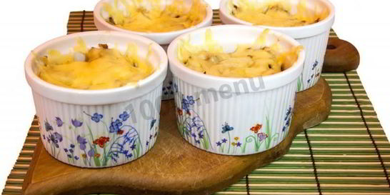 Жульен из лисичек