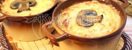 жульен с грибами. Шаг 7