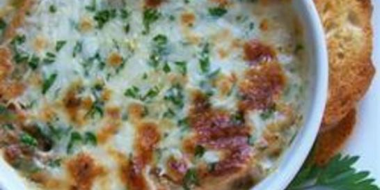 Жульен с курицей и грибами