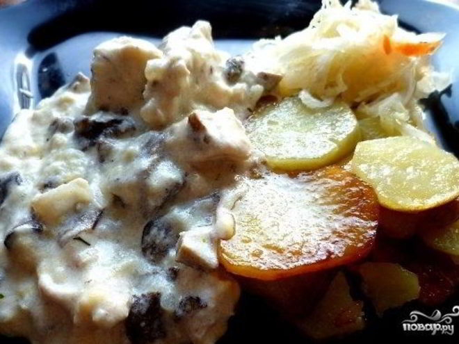 Рецепт жульена в мультиварке