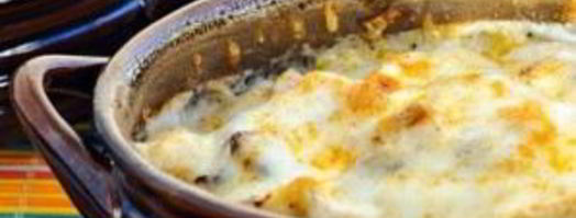 жюльен с курицей и грибами. Шаг 17